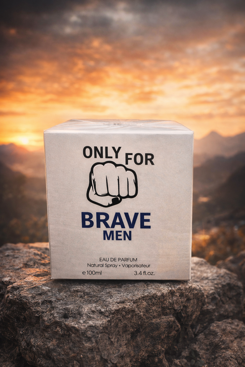 Only For Brave Men Eau De Parfum – Bold Long-Lasting Fragrance (100ml)