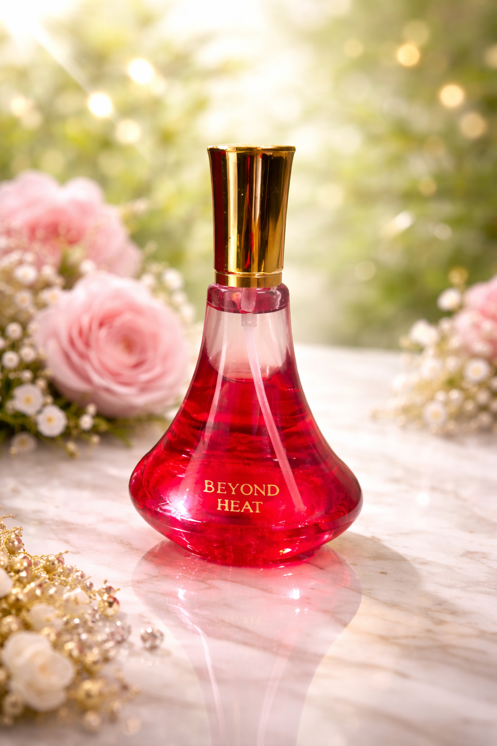 Beyond Heat Perfume – Elegant Red Bottle Fragrance (100ml)