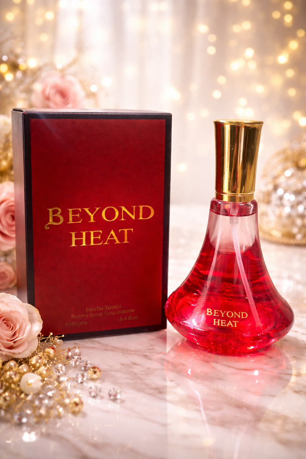 Beyond Heat Perfume – Elegant Red Bottle Fragrance (100ml)