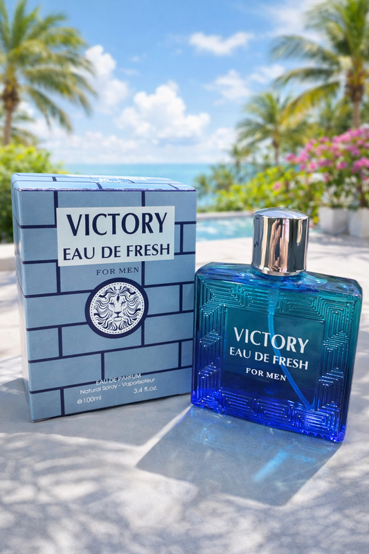 Victory Eau De Fresh for Men – Fresh Long-Lasting Fragrance (100ml)