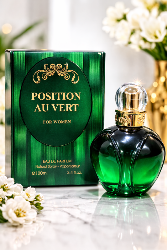 Position Au Vert Eau De Parfum for Women – Long Lasting Luxury Fragrance 100ml